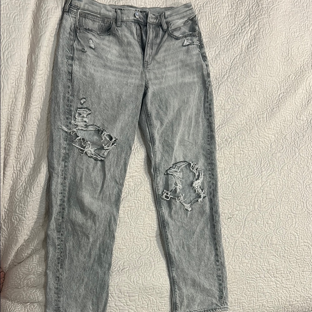 90s straight distressed American Eagle jeans